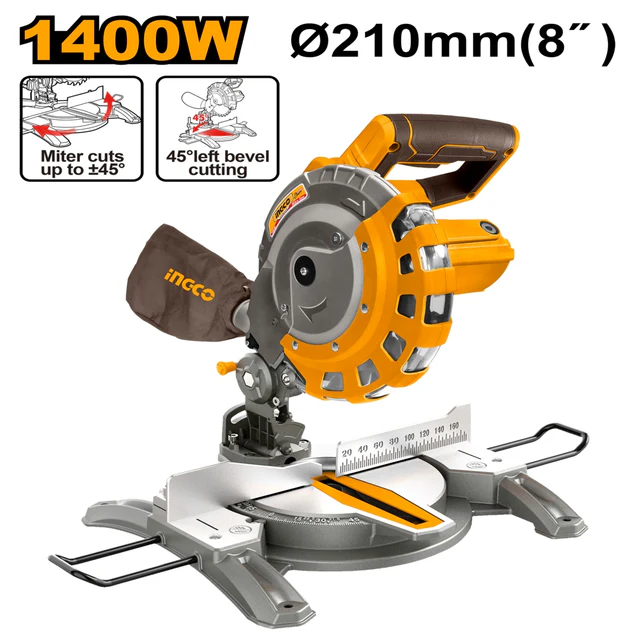 INGLETEADORA DE 8" 1400W INGCO