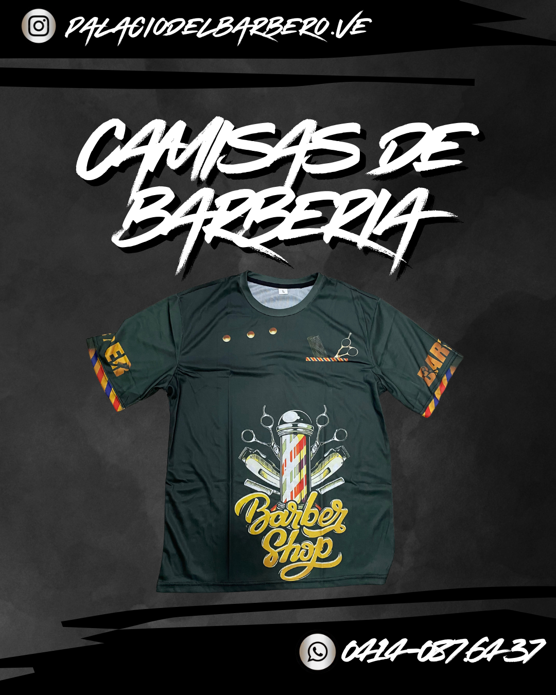 CAMISA BARBERIA #8