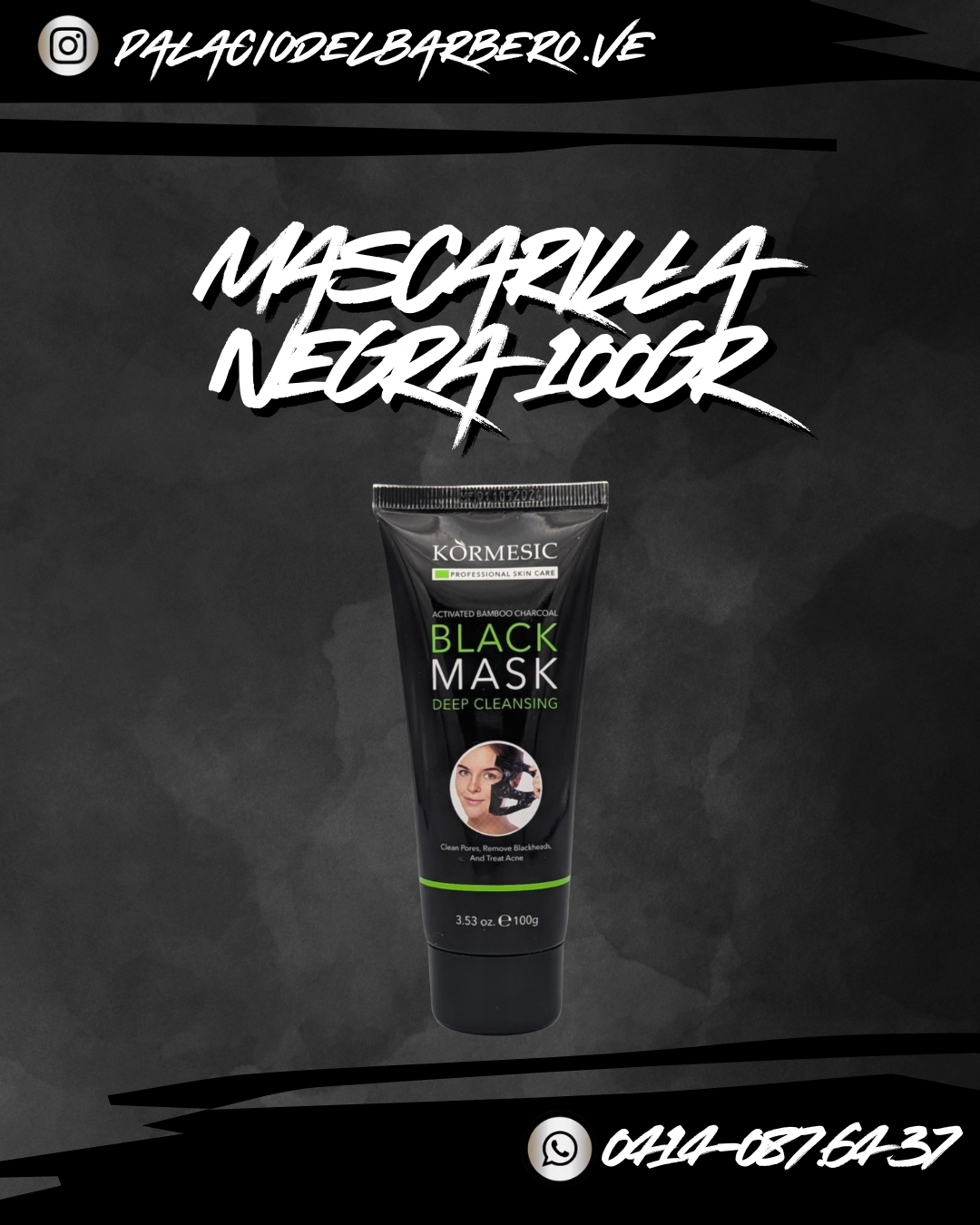 MASCARILLA NEGRA 100GR