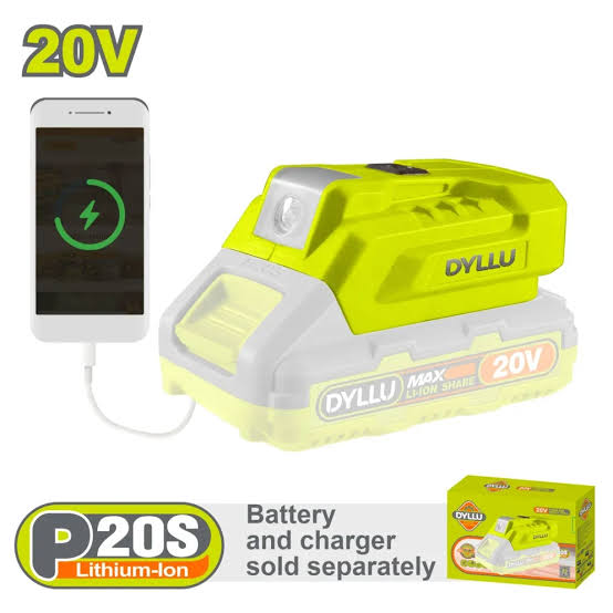 ADAPTADOR PARA BATERIA 20V DYLLU