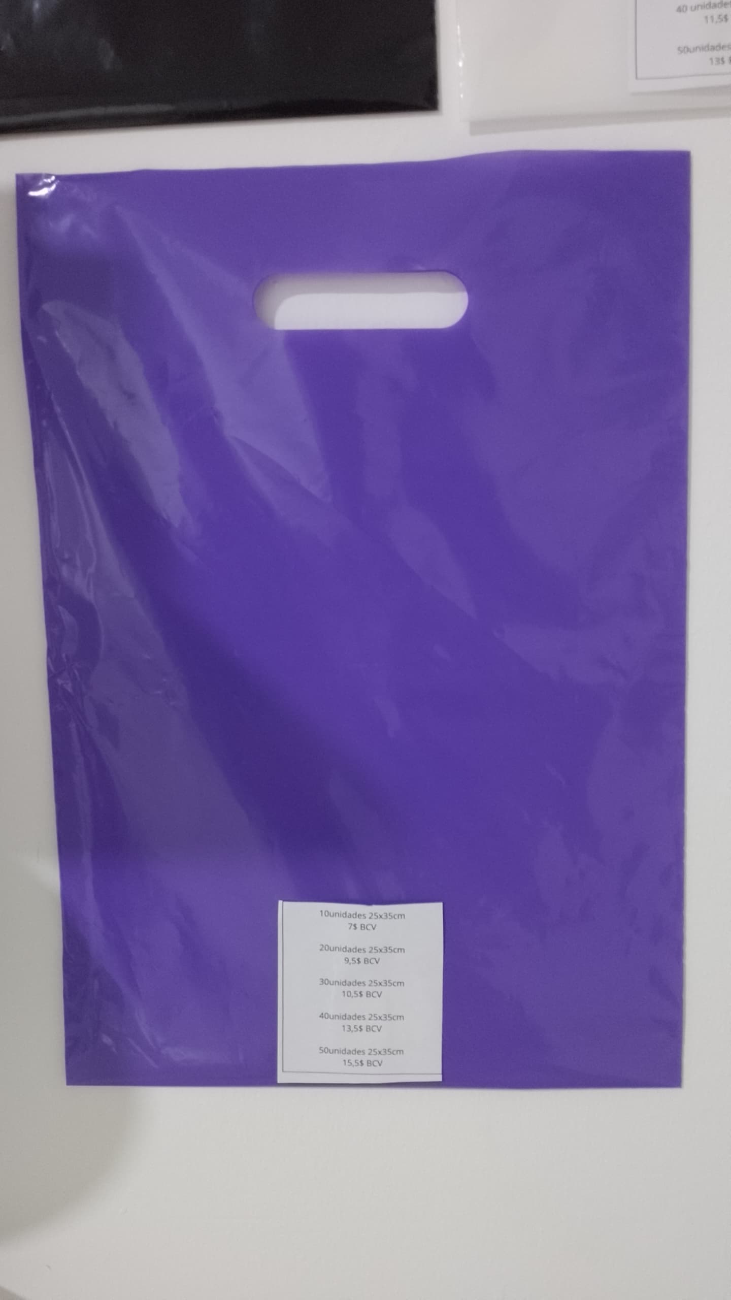 Bolsas tipo boutique 25cm x 35cm por 40uuni