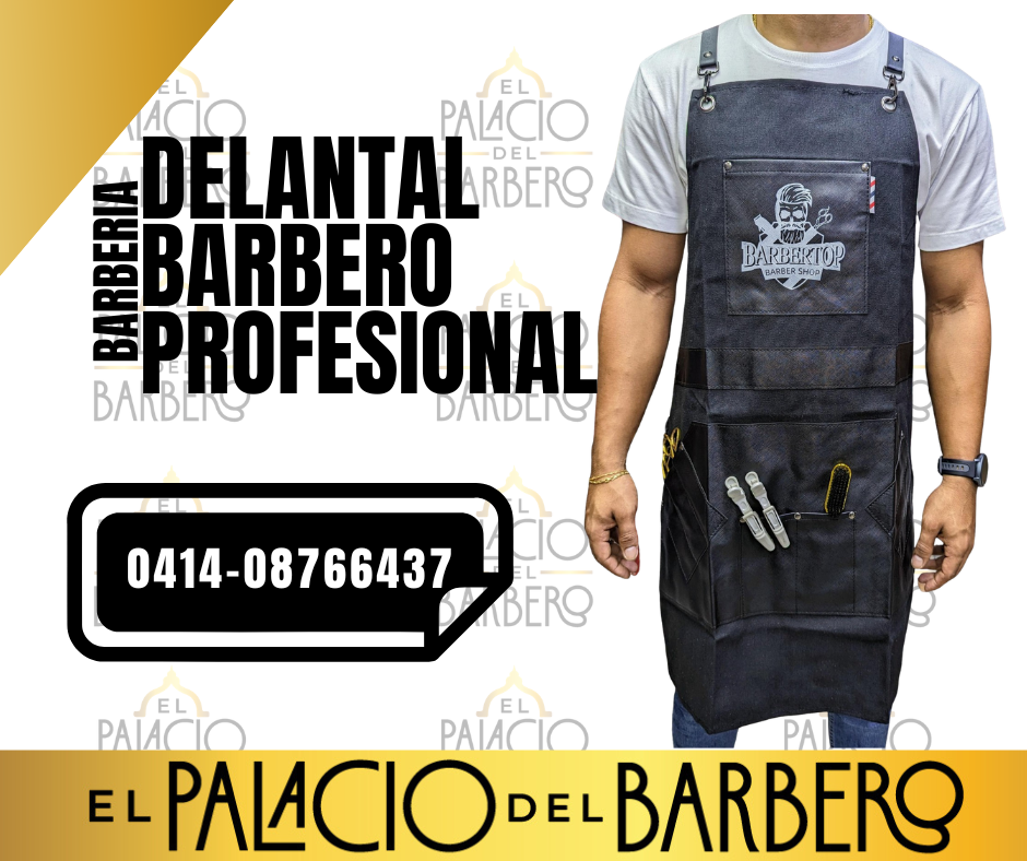 DELANTAL BARBERO PROFESIONAL