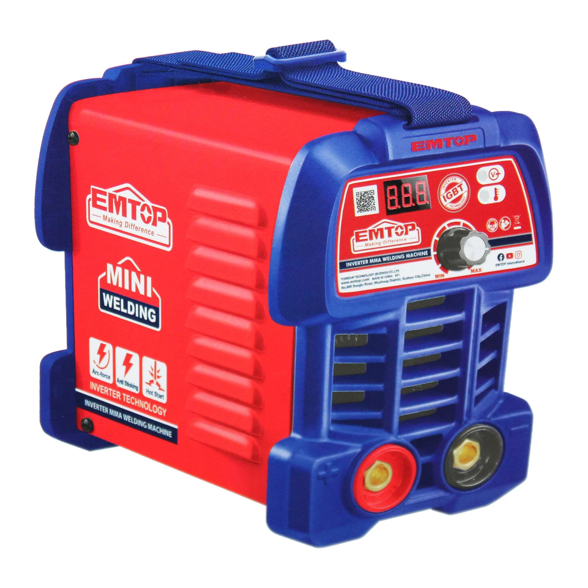 MAQUINA DE SOLDAR MINI 100A 110V EMTOP