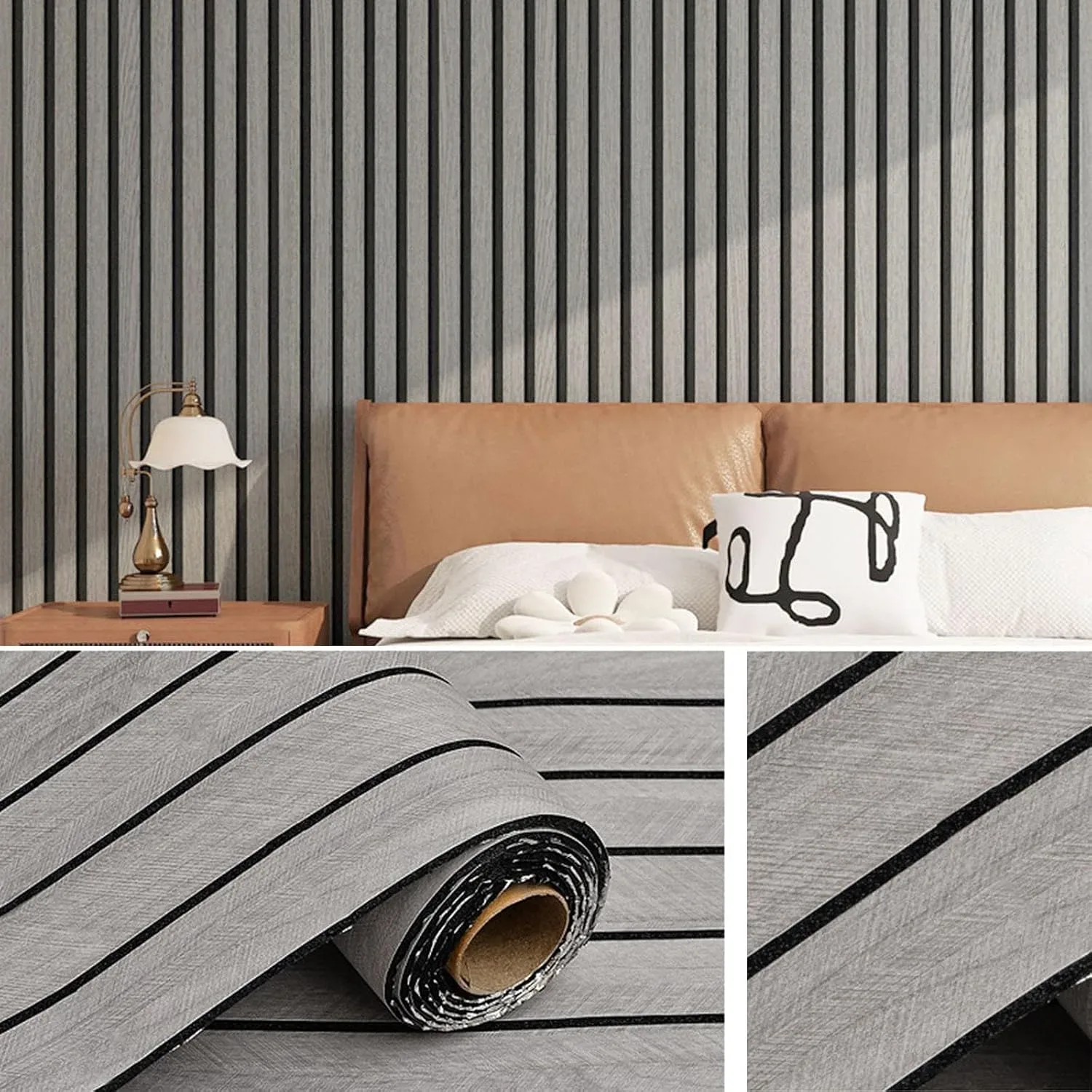 Wall Panel Papel Tapiz Adhesivo 3D Rollo 40Cms X 3MTS