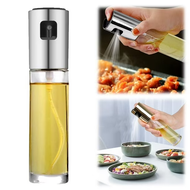 Dispensador de aceite vinagre rociador spray vidrio 100ml