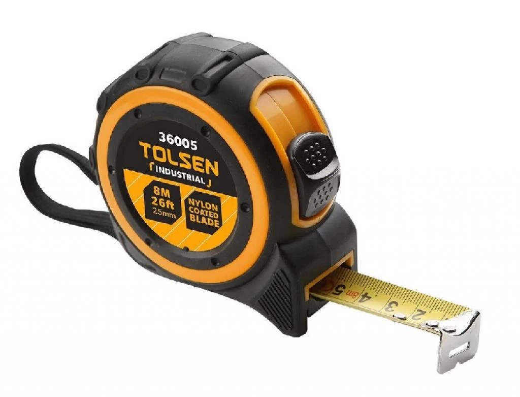CINTA METRICA PROFESIONAL 8M TOLSEN
