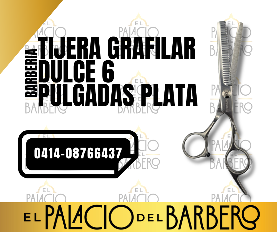 TIJERA DE GRAFILAR PLATA