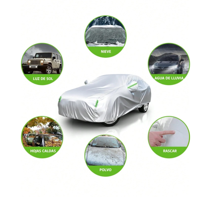 Forro de carro camioneta cubre Cobertor UV Impermeable 2XL