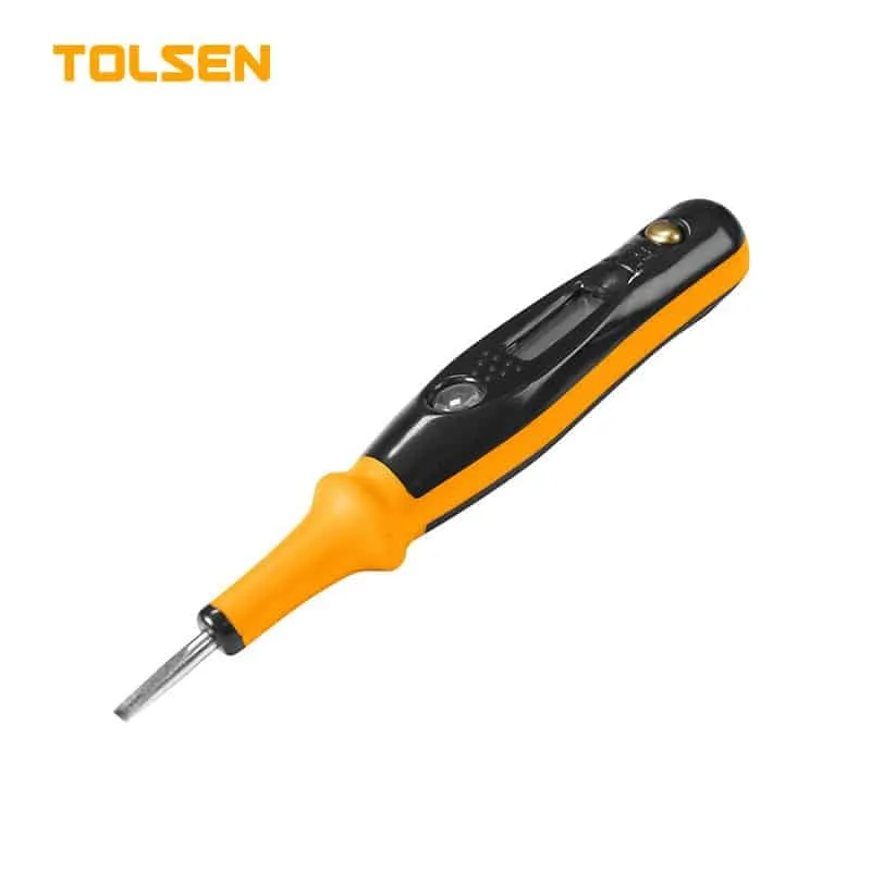 PROBADOR DE TENSION DIGITAL CON PANTALLA TOLSEN
