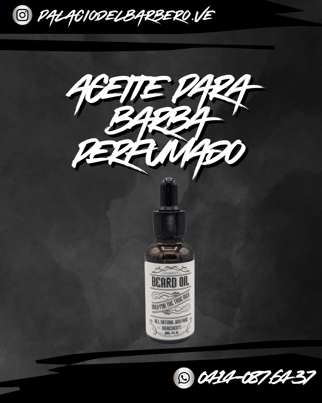 ACEITE PARA BARBA PERFUMADO