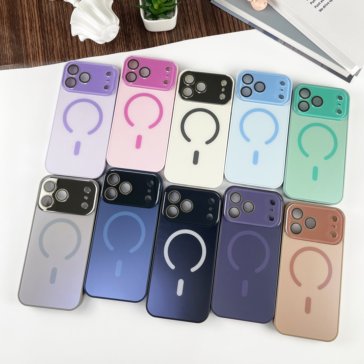 Forro Funda Iphone 17 Pro Max Magsafe Magnetico Premium 