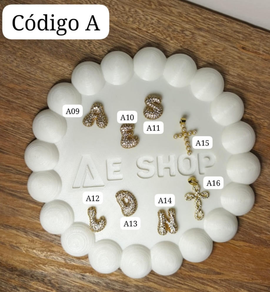 Dijes variados codigoA
