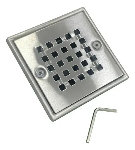 Rejilla Perforada Cuadrada 10*10 cm Satin