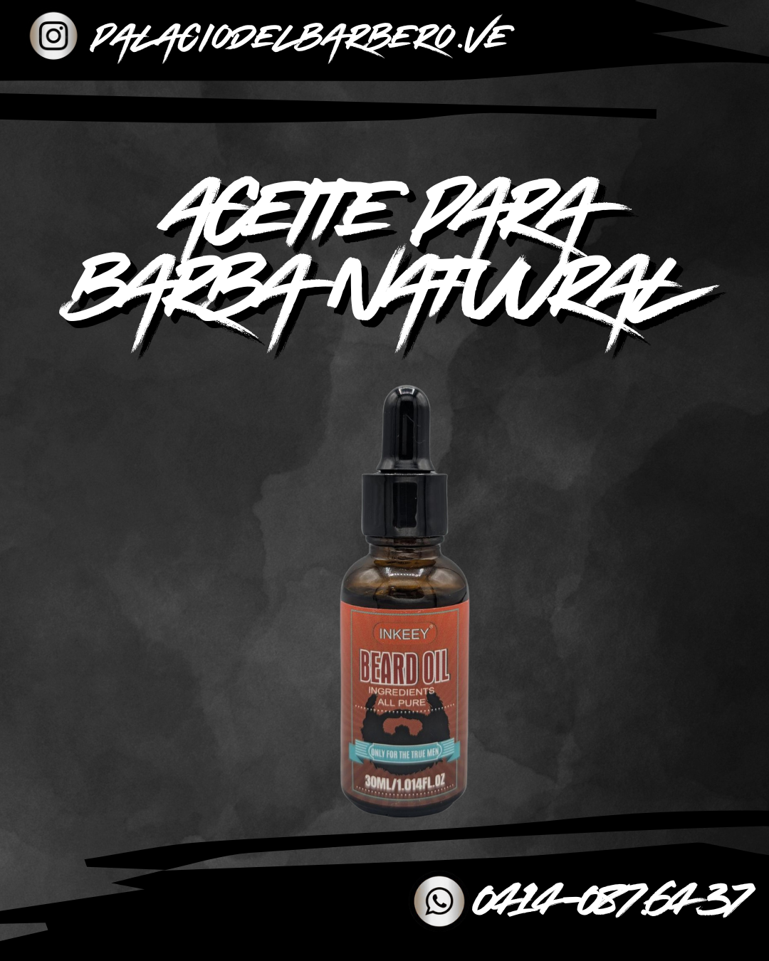 ACEITE PARA BARBA NATURAL