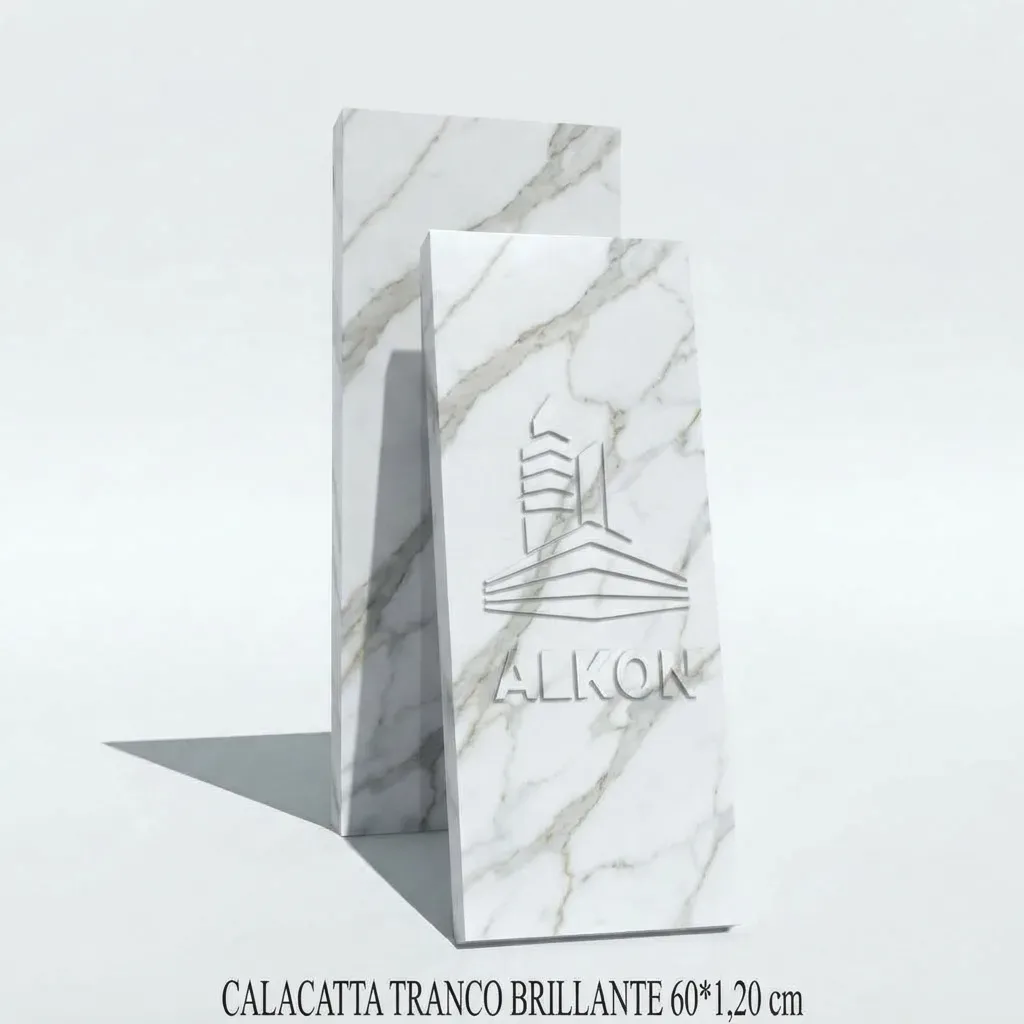 Porcelanato Calacatta Tranco 60*1.20 Cm C/1,44 2 Pzas