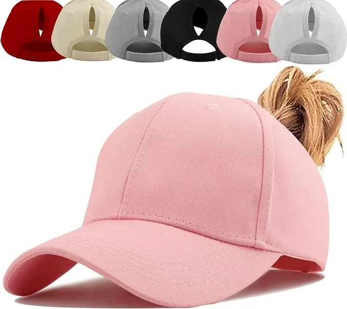 Gorra Magnetica con abertura de cola para mujeres Tendencia