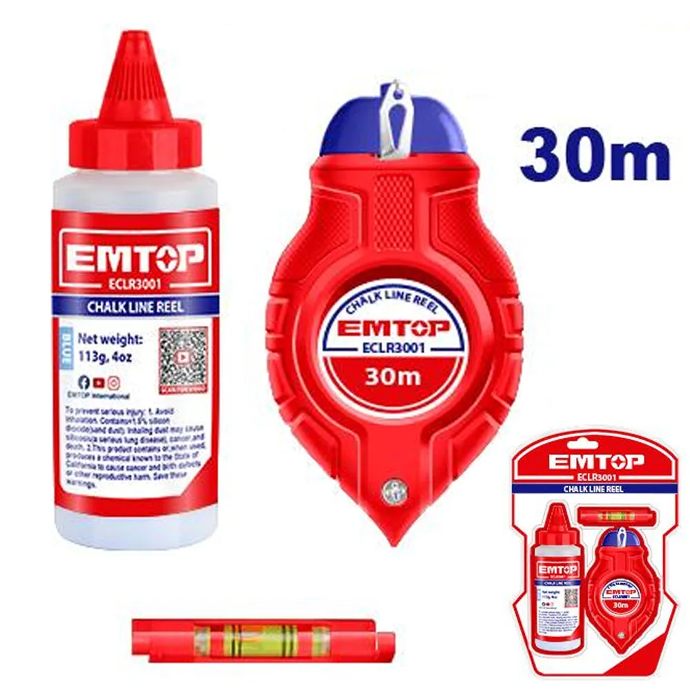 CARRETE TIRALINEAS 30MTS 4OZ/113G EMTOP