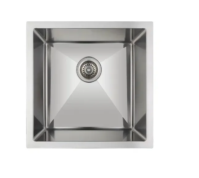 Fregadero Acero Inoxidable Neptuno Square 1 Tinas 450X450X240 mm BM