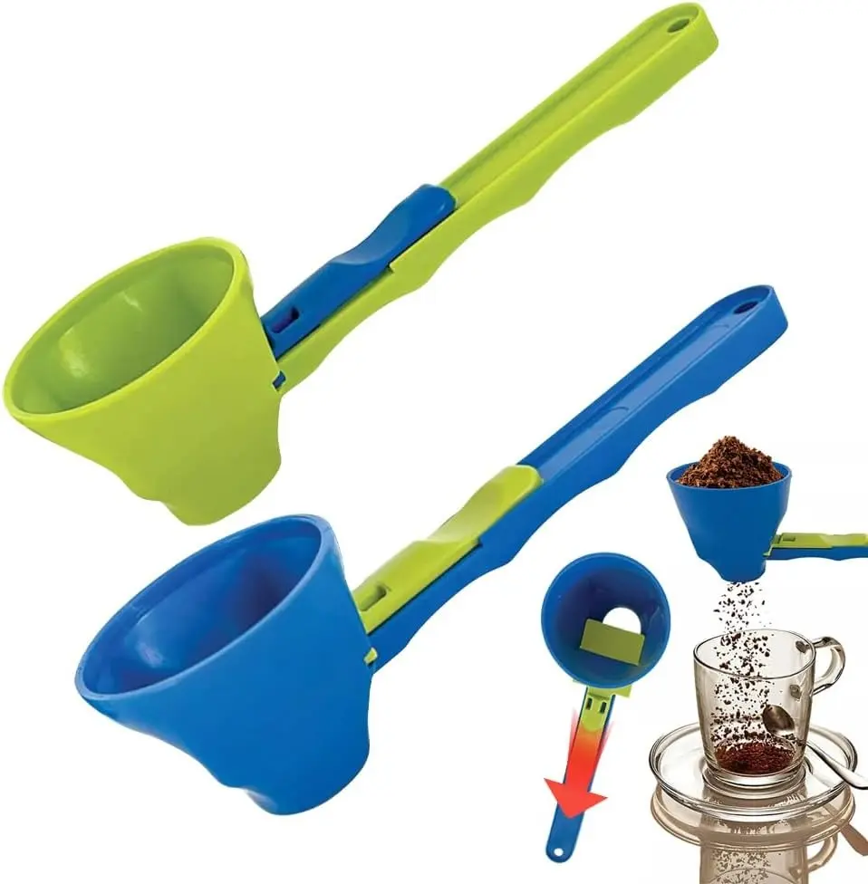 Cuchara medidora con embudo Scoop cocina deporte bebe 